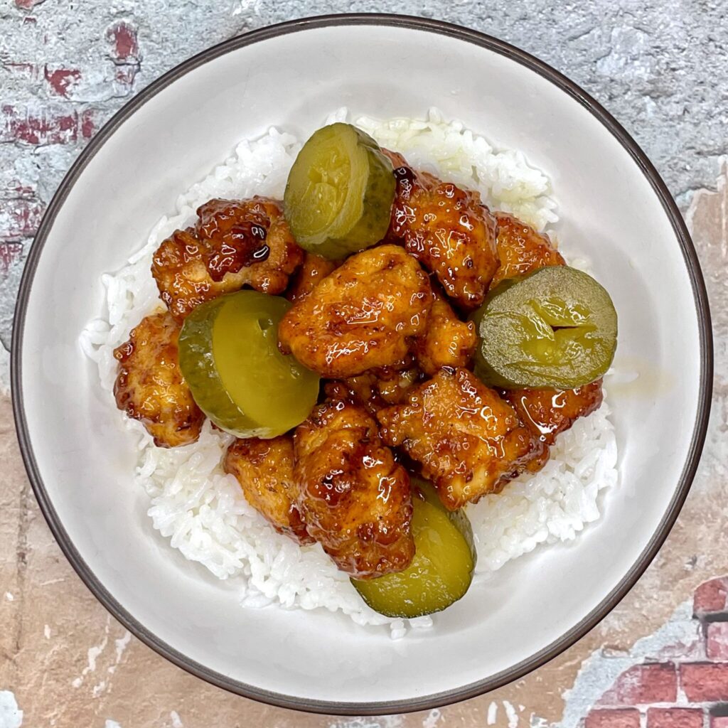 Nashville Hot Chicken and Rice Bowl