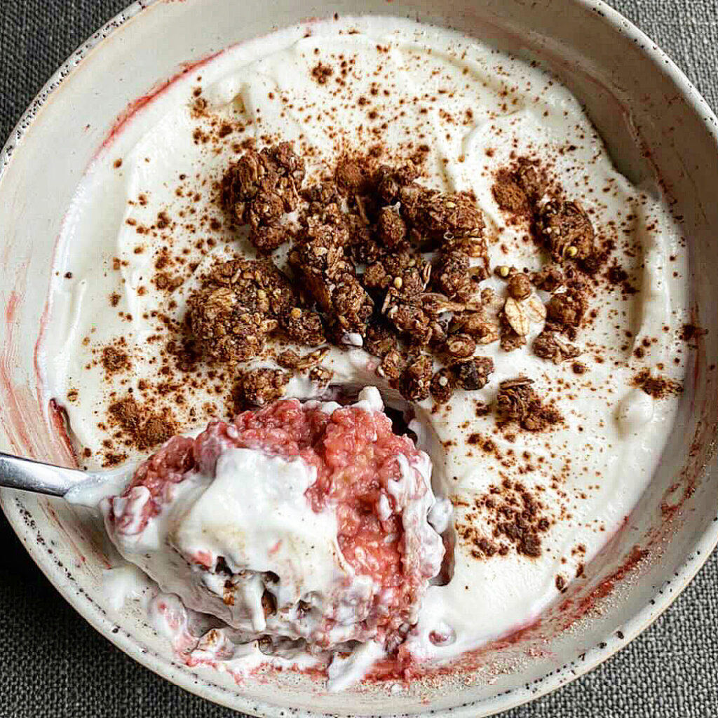 Red Velvet Protein Oats