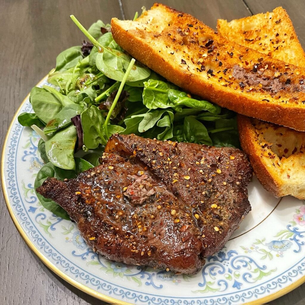 Simple Steak Supper