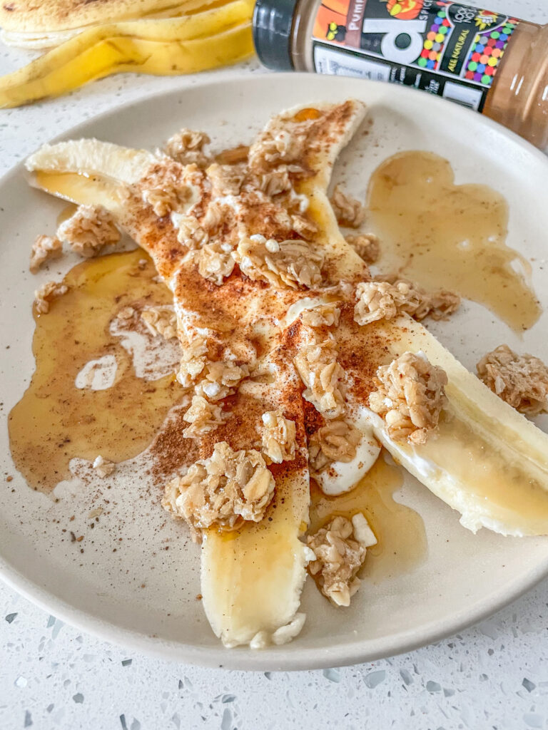 Spiced Banana Split